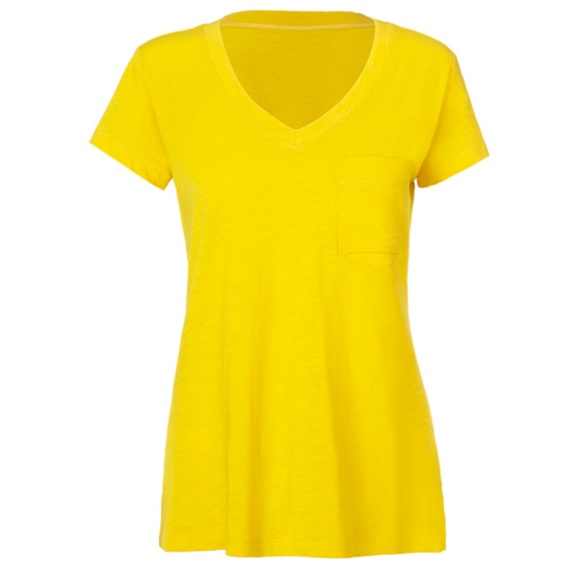 CAbi Tops - NWOT Cabi Fold Pocket Tee #5923